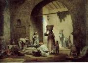 Arab or Arabic people and life. Orientalism oil paintings 169